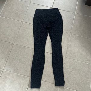 black camo align lululemon align leggings